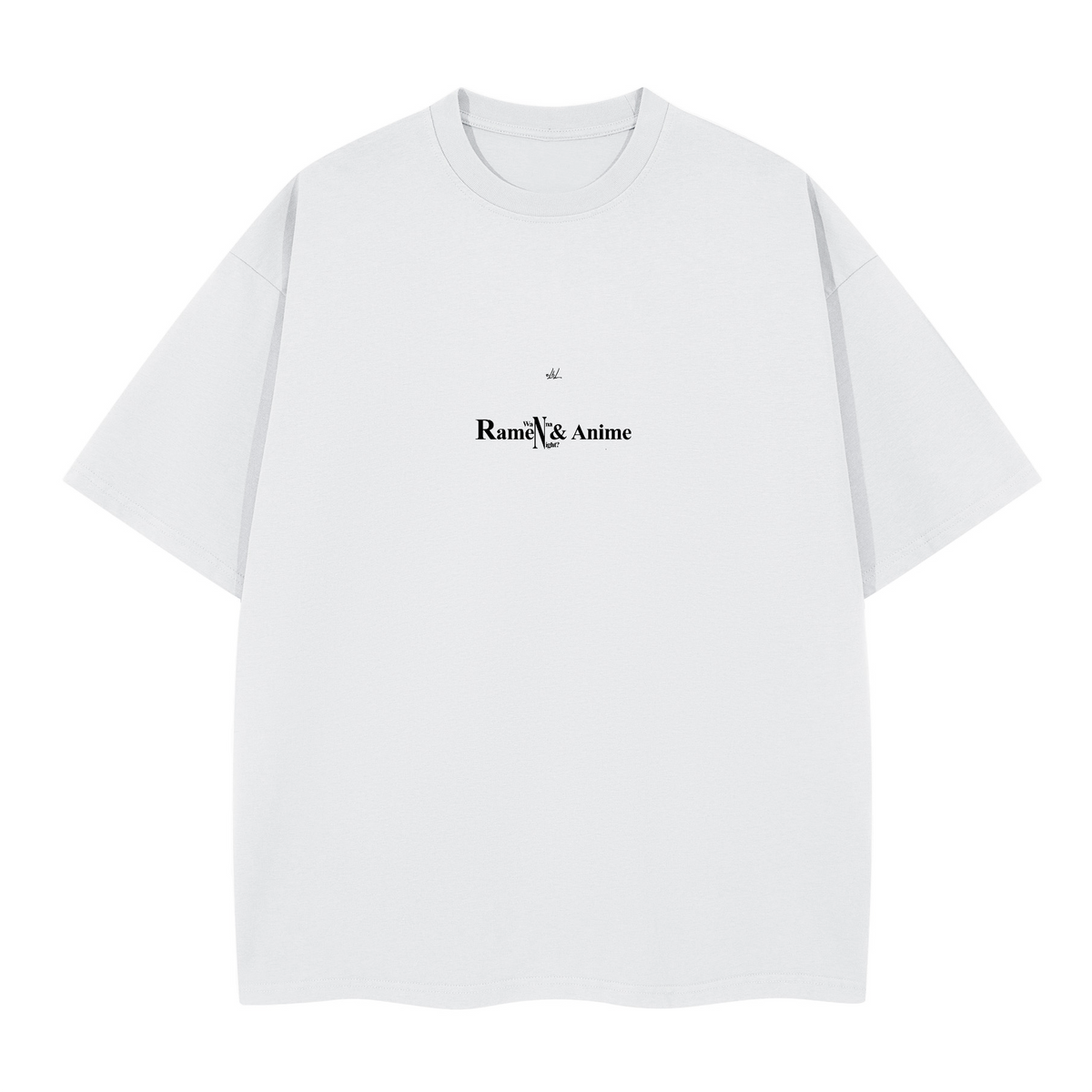 Ramen & Anime Night – Hokage. Oversized T-shirt(280GSM)