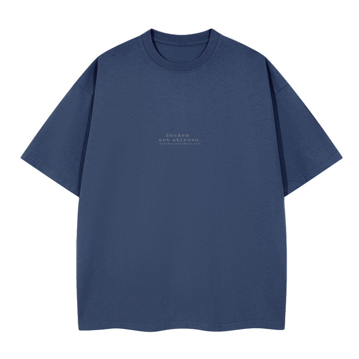 007 Shaken, Not Stirred. Oversized T-shirt(280GSM)