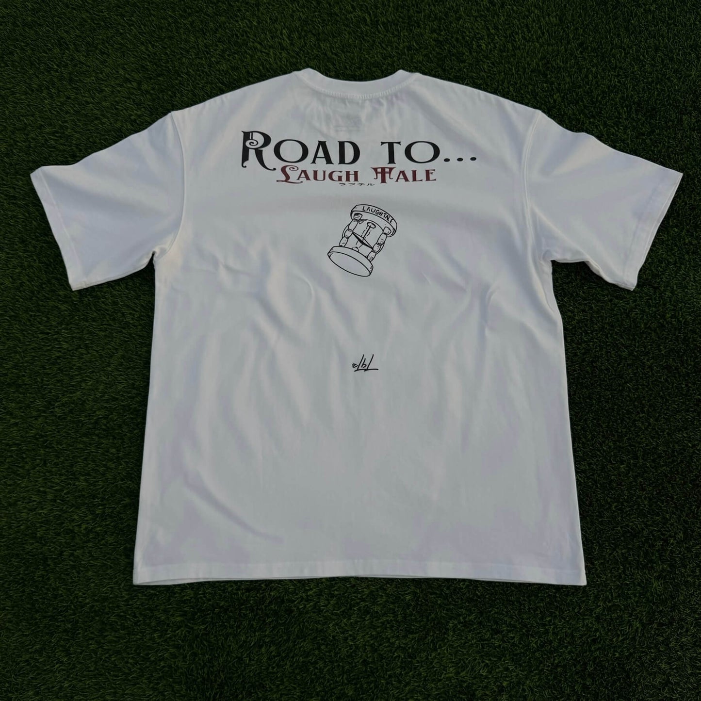 Road to Laugh Tale. Oversized T-shirt(280GSM)