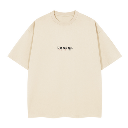 Uchiha Oversized T-shirt(280GSM)