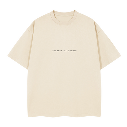 Sadness and Sorrow. Oversized T-shirt(280GSM)