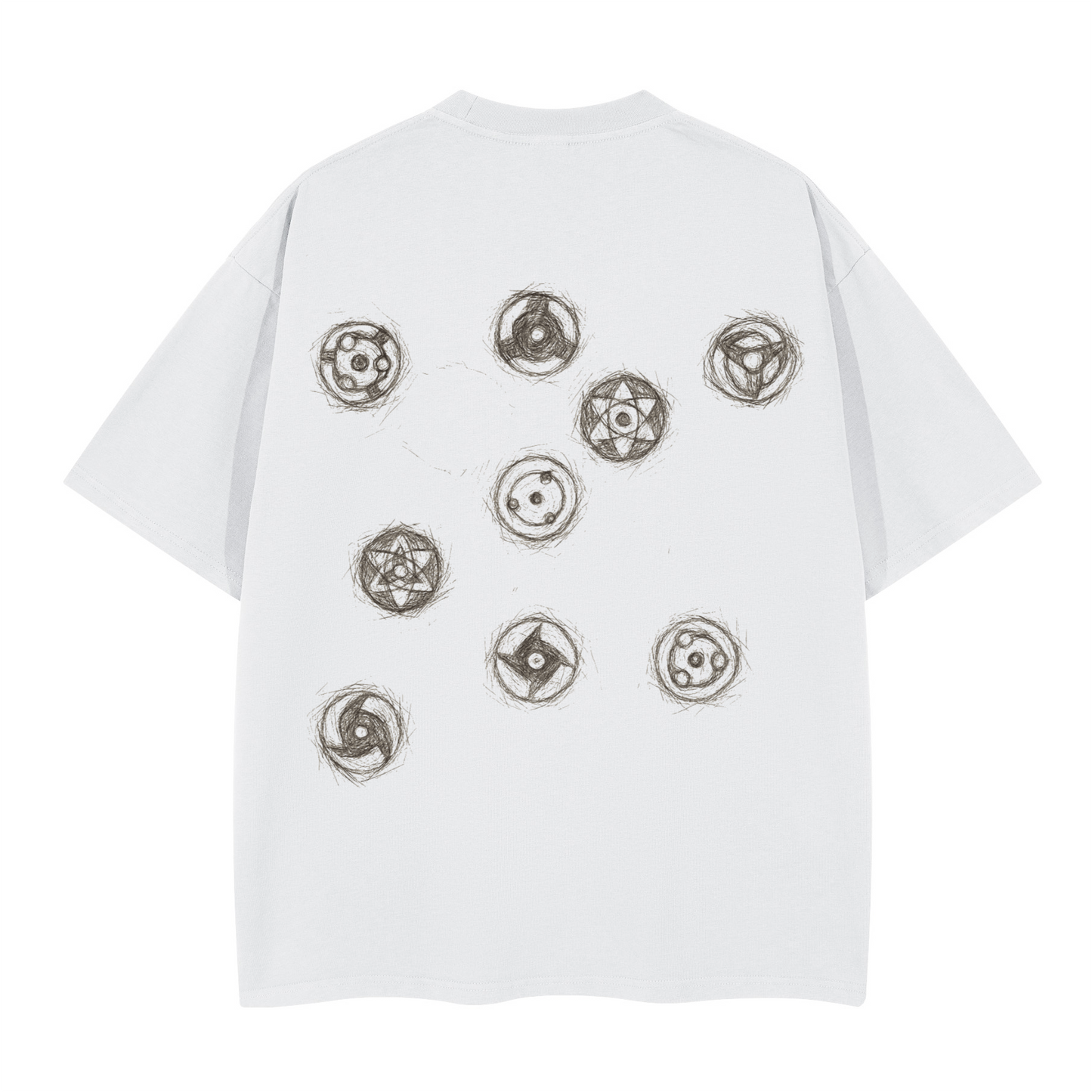 Uchiha eyes. Oversized T-shirt(280GSM)