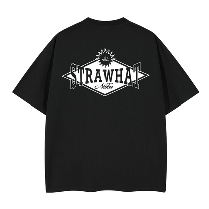 Strawhat Nika. Oversized T-shirt(280GSM)