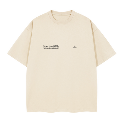 Grand Line Storie. Oversized T-shirt(280GSM)