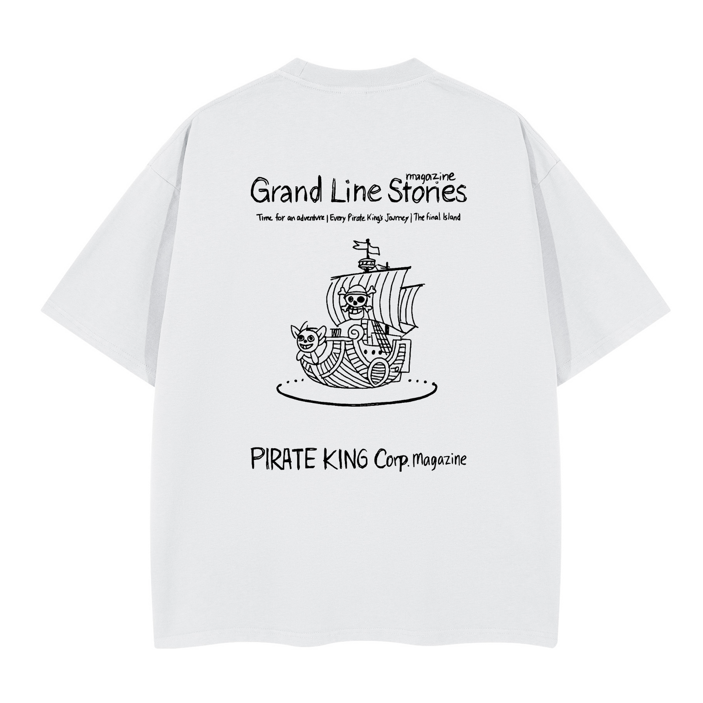 Grand Line Storie. Oversized T-shirt(280GSM)