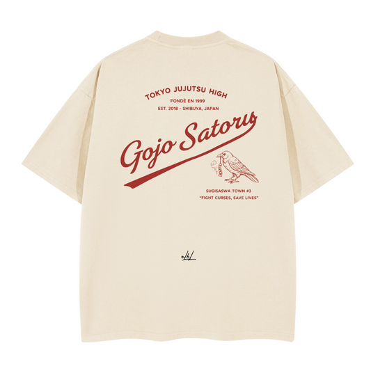 Gojo Satoru. Oversized T-shirt(280GSM)