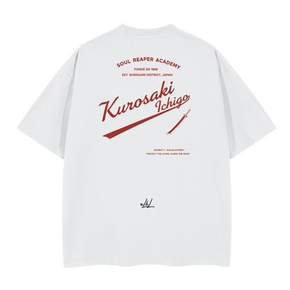 Kurosoki Ichigo Bleach. Oversized T-shirt(280GSM)