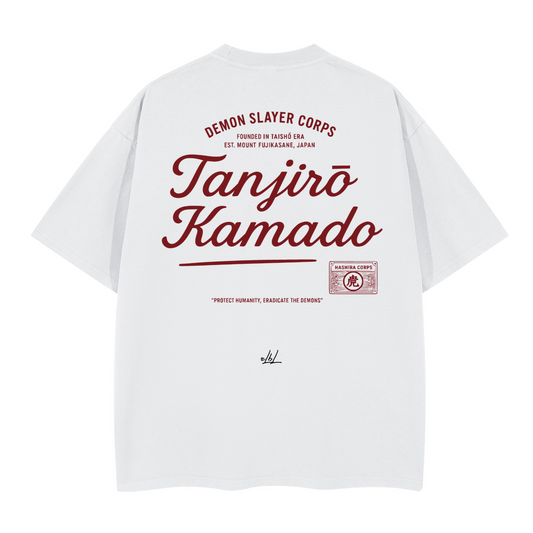 Tanjiro Kamado. Oversized T-shirt(280GSM)