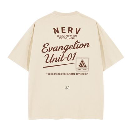 Evangelion. Oversized T-shirt(280GSM)