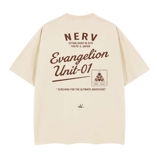 Evangelion. Oversized T-shirt(280GSM)