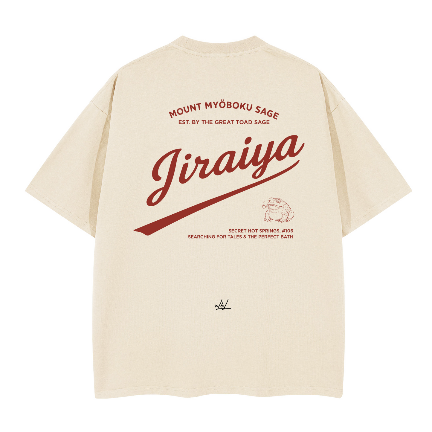 Jiraiya. Oversized T-shirt(280GSM)