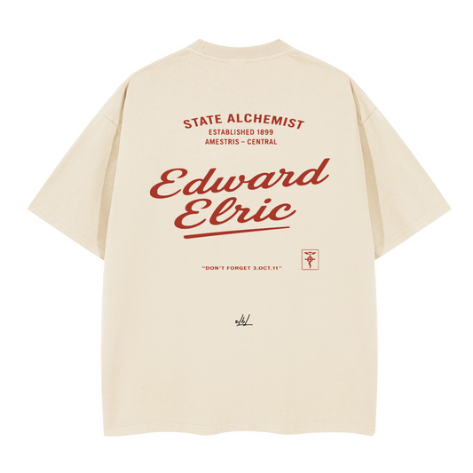 Edward Elric. Oversized T-shirt(280GSM)