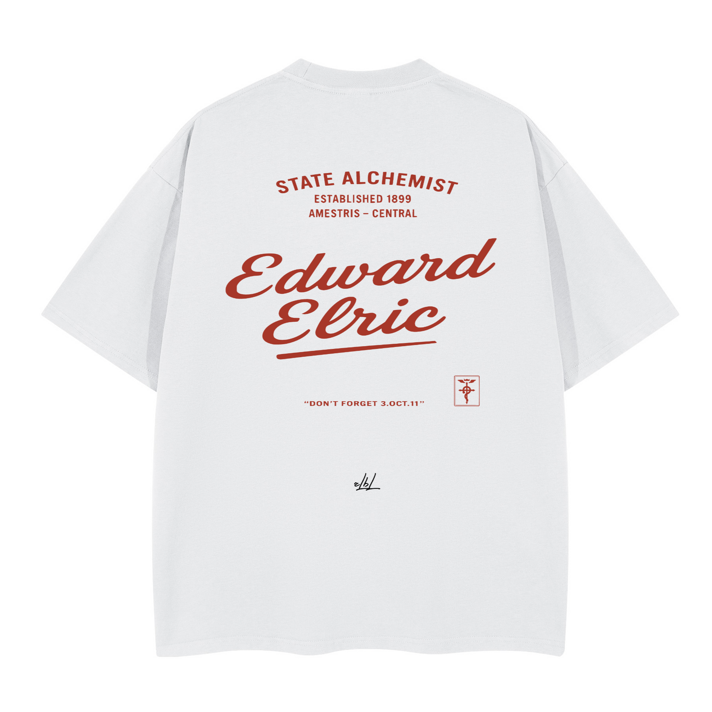 Edward Elric. Oversized T-shirt(280GSM)