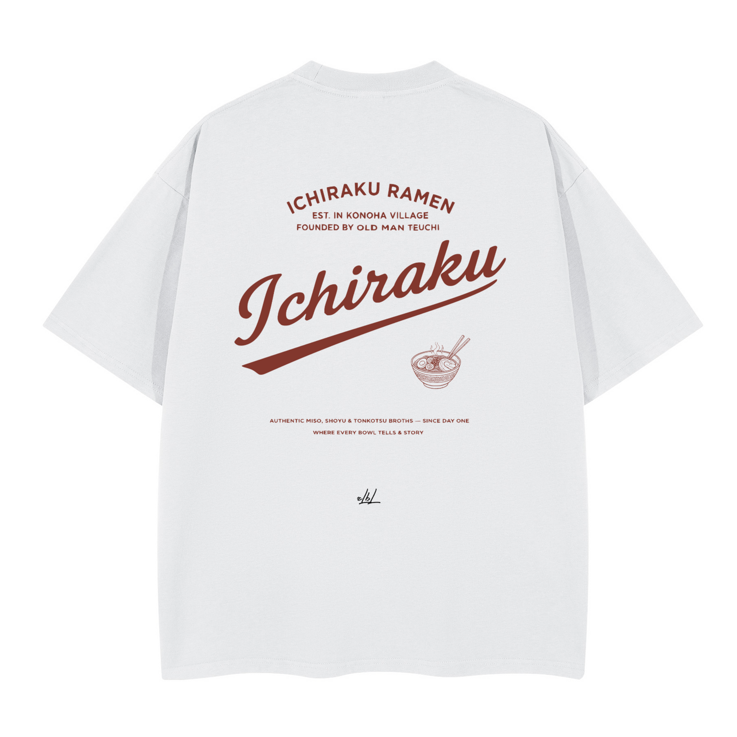 Ichiraku ramen Oversized T-shirt(280GSM)