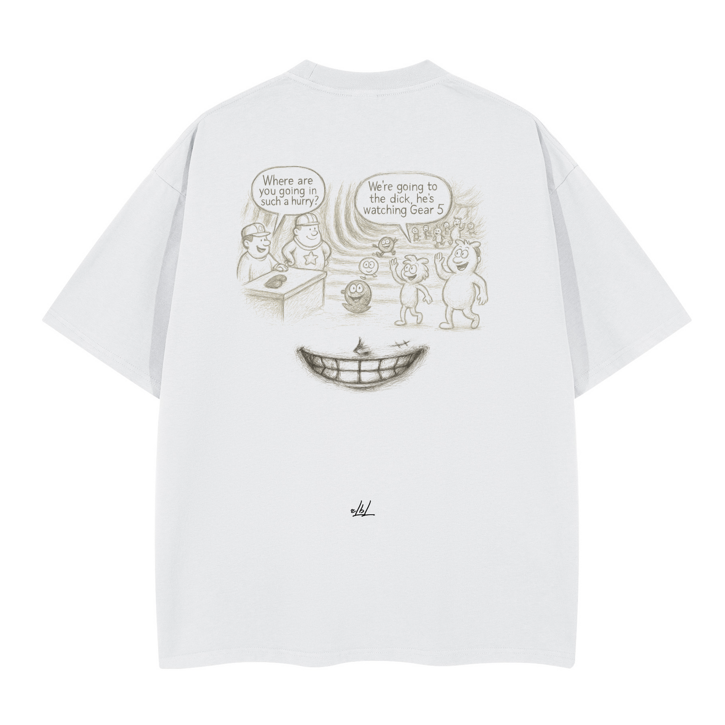 Where are you going? Gear 5 Luffy T-shirt(280GSM)