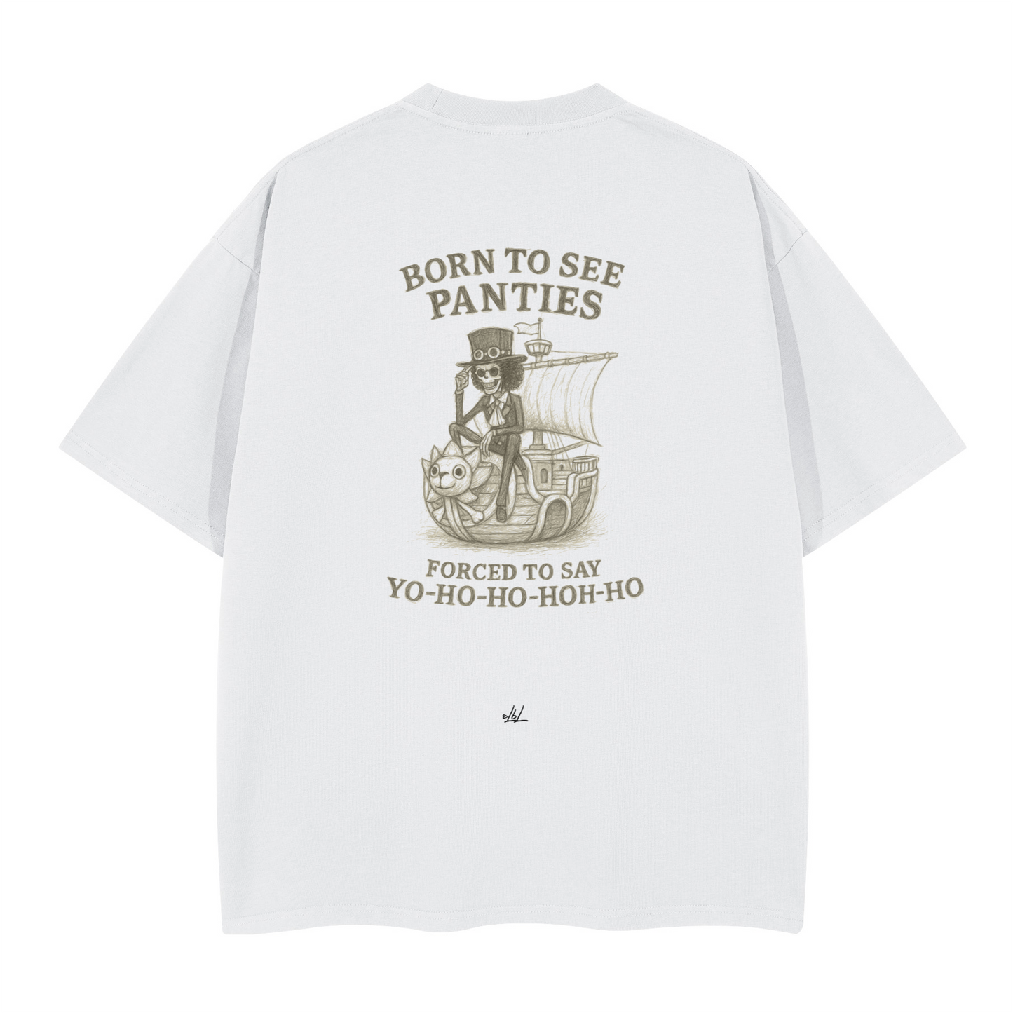 Brook. Oversized T-shirt(280GSM)