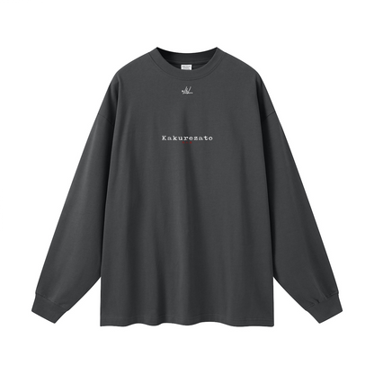 Five Great Shinobi Villages. Oversized Long Sleeve(305GSM)