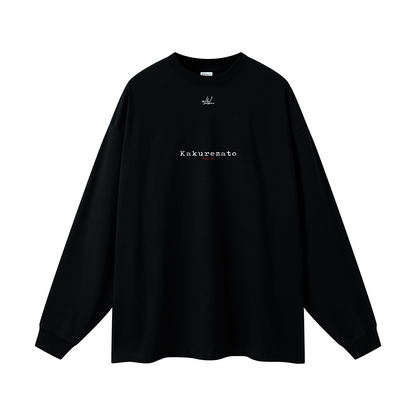 Five Great Shinobi Villages. Oversized Long Sleeve(305GSM)