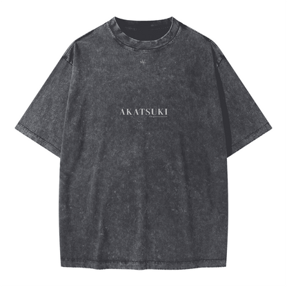 Akatsuki Oversized Wash T-shirt(285GSM)