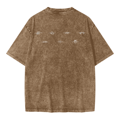 Akatsuki Oversized Wash T-shirt(285GSM)