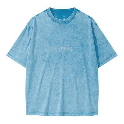 Akatsuki Oversized Wash T-shirt(285GSM)