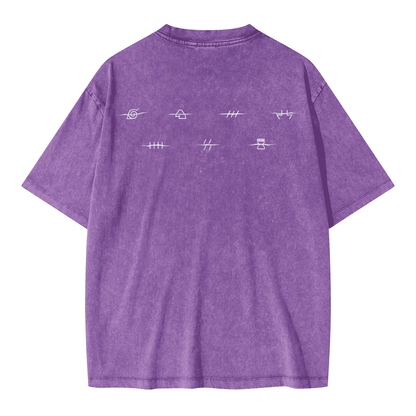 Akatsuki Oversized Wash T-shirt(285GSM)