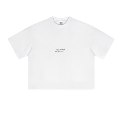 Unisex Short-Sleeved Oversized Cropped T-Shirt(230GSM)