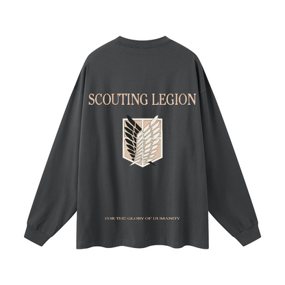 Scouting Legion. Oversized Long Sleeve(305GSM)