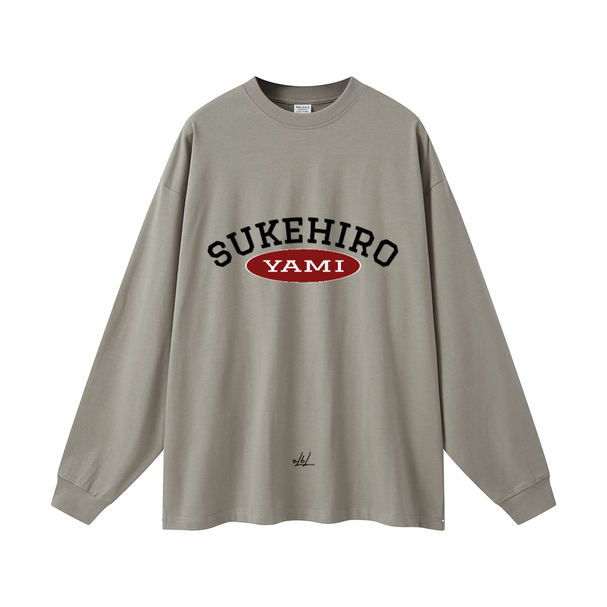 Yami Sukehiro. Oversized Long Sleeve(305GSM)