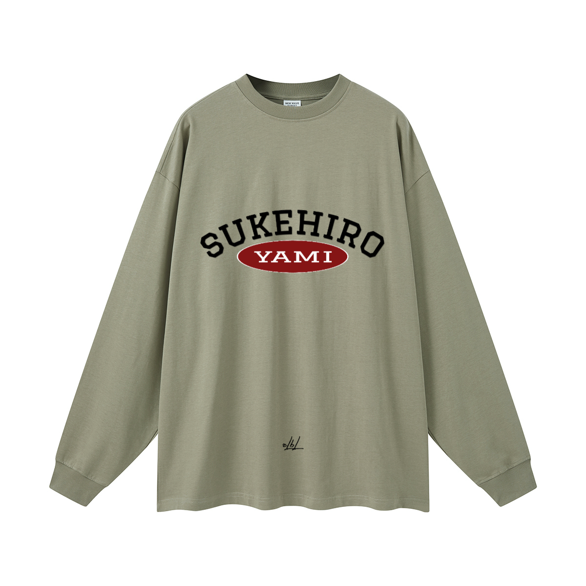 Yami Sukehiro. Oversized Long Sleeve(305GSM)