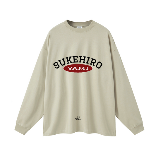 Yami Sukehiro. Oversized Long Sleeve(305GSM)