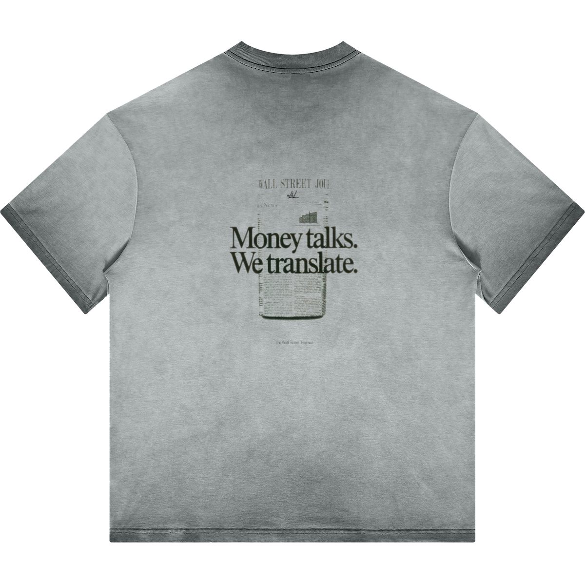 Need Money for Porsche. Oversized Washed T-shirt(255GSM)