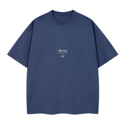 Edredoning Work. Oversized T-shirt(280GSM)