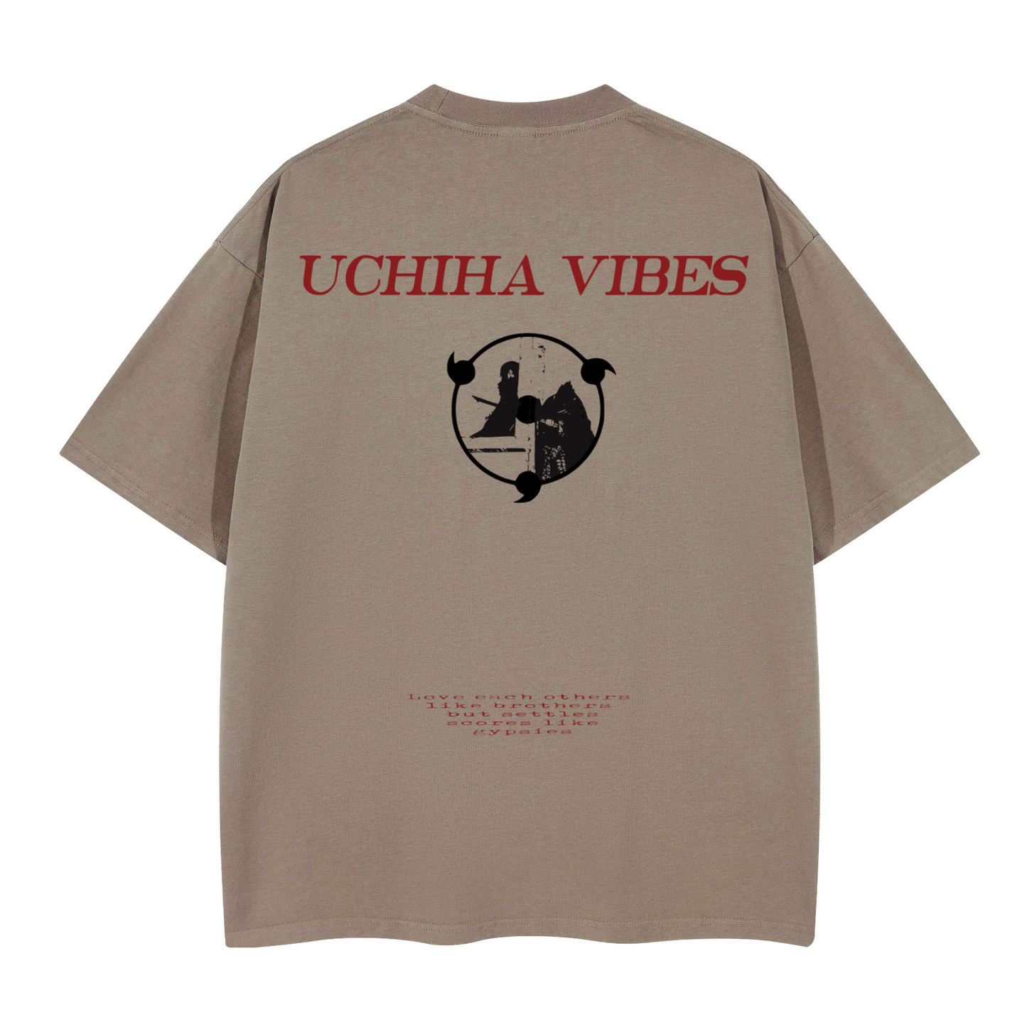 UCHIHA VIBES. Oversized T-shirt(280GSM)