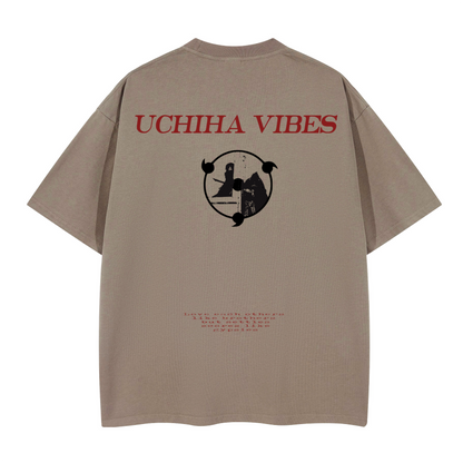 UCHIHA VIBES. Oversized T-shirt(280GSM)