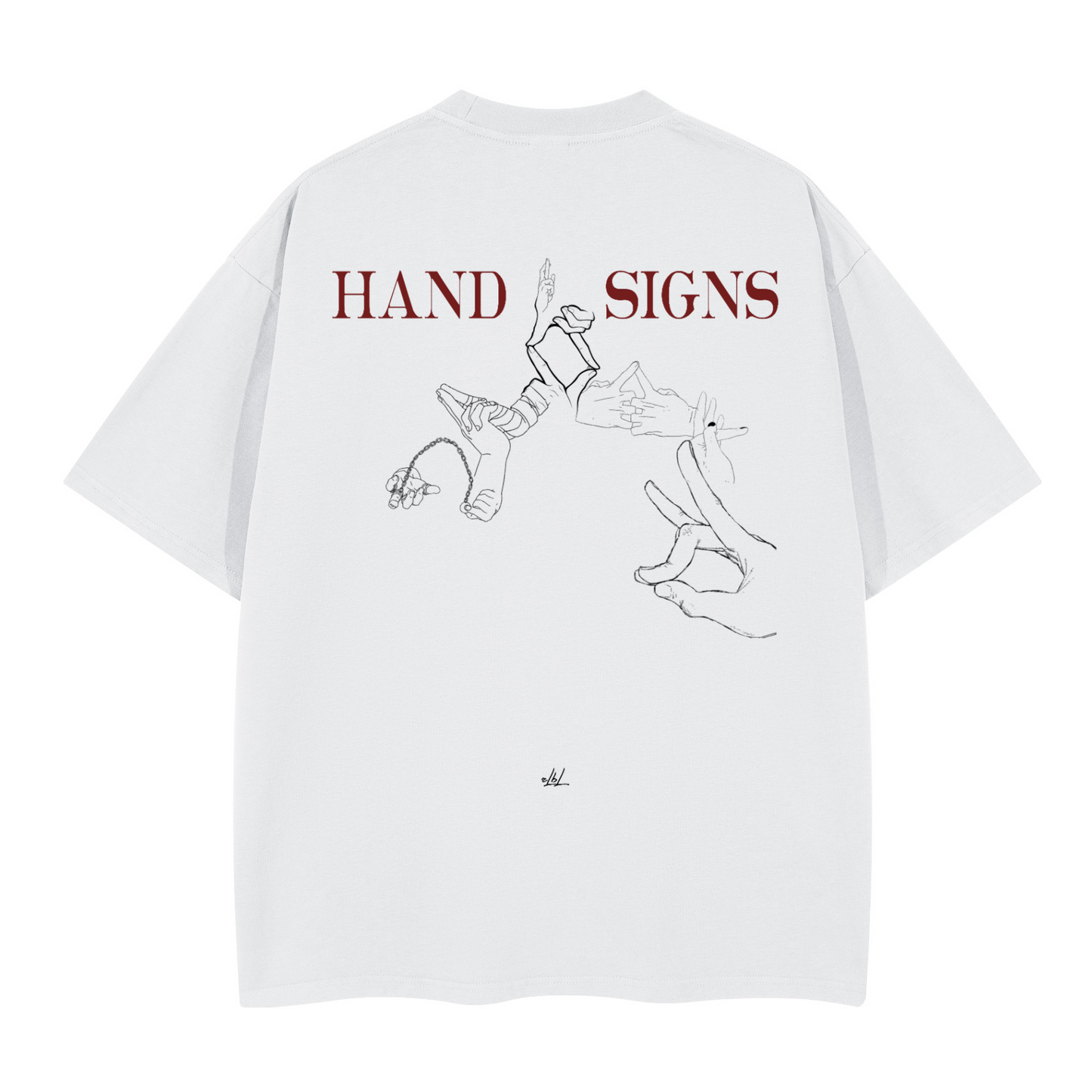 Hand Signs Mastery. OVersized T-shirt(280GSM)