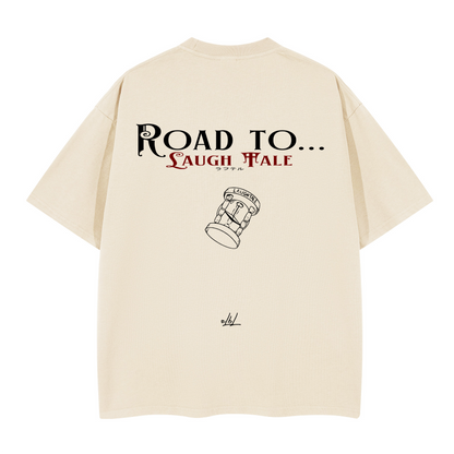 Road to Laugh Tale. Oversized T-shirt(280GSM)