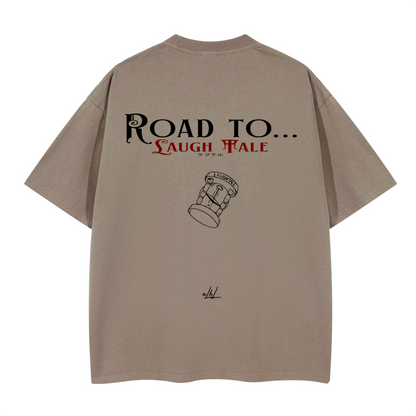 Road to Laugh Tale. Oversized T-shirt(280GSM)