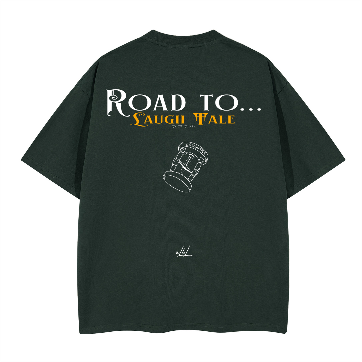 Road to Laugh Tale. Oversized T-shirt(280GSM)