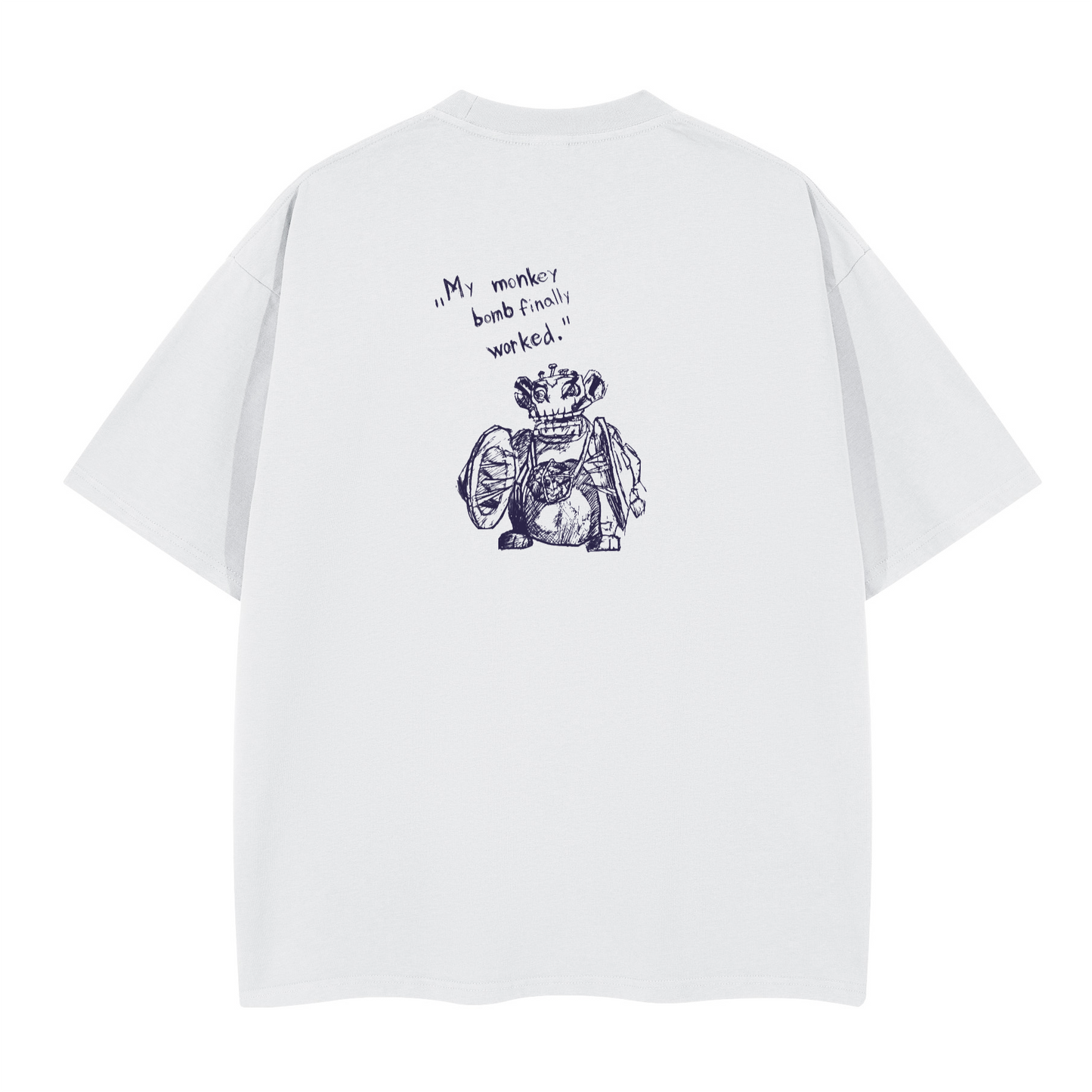 Monkey Bomb. Oversized T-shirt(280GSM)