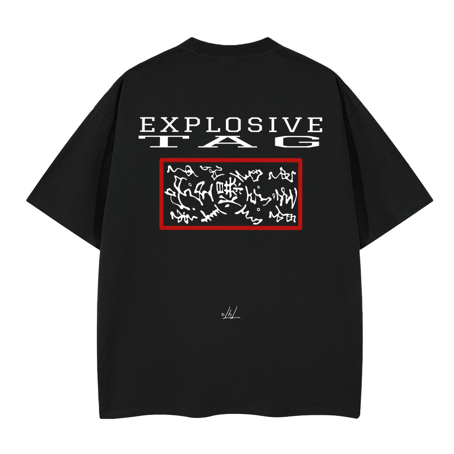 Explosive TAG. Oversized T-shirt(280GSM)