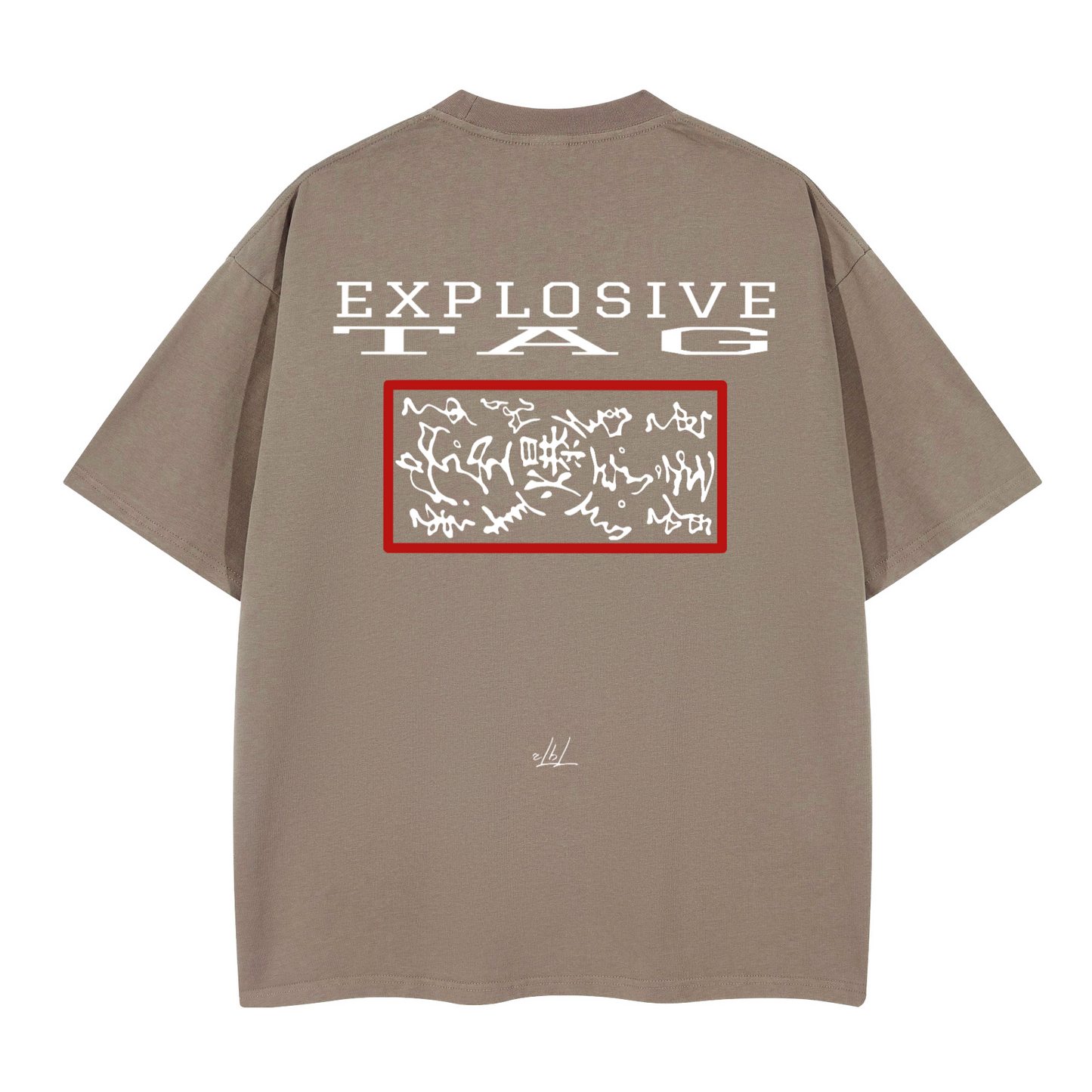 Explosive TAG. Oversized T-shirt(280GSM)