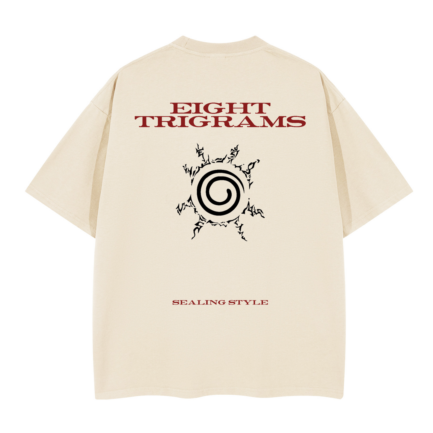 Eight Trigrams – Kyūbi Sealing. Oversized T-shirt(280GSM)