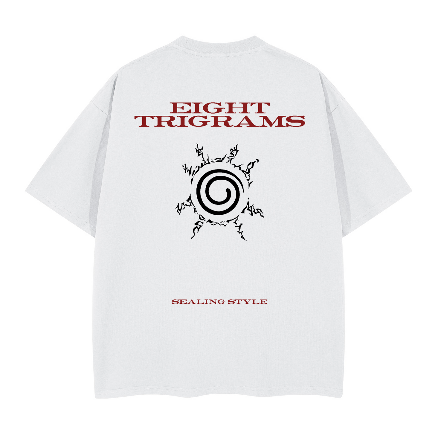 Eight Trigrams – Kyūbi Sealing. Oversized T-shirt(280GSM)