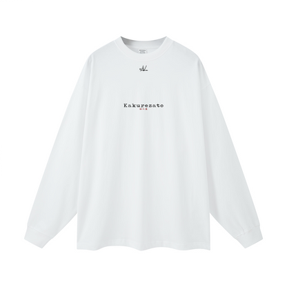 Five Great Shinobi Village. Oversized Long Sleeve(305GSM)