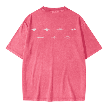 Akatsuki Oversized  Wash T-shirt(285GSM)
