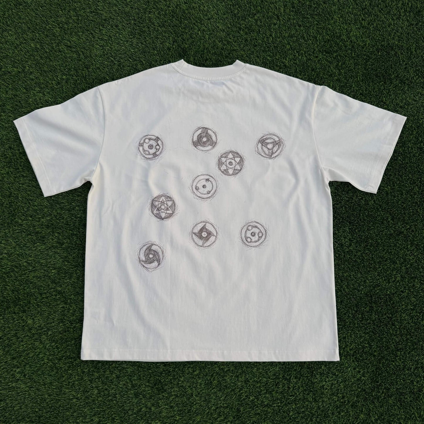 Uchiha eyes. Oversized T-shirt(280GSM)