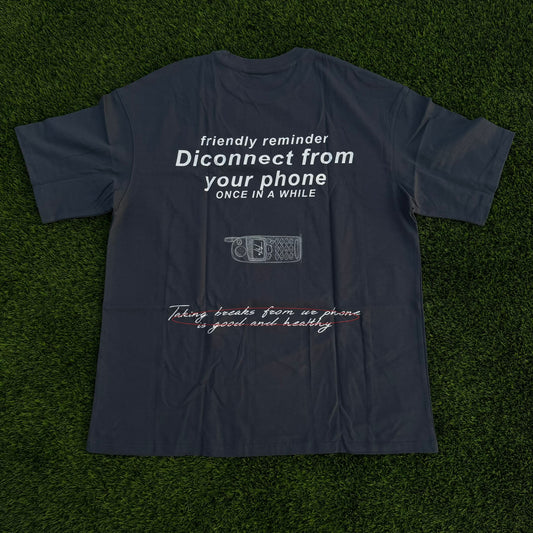Disconnect from Your Phone. Oversized T-shirt(280GSM)